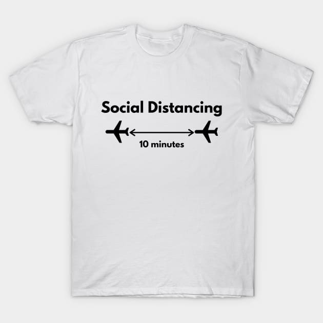 Social Distancing T-Shirt by Jetmike